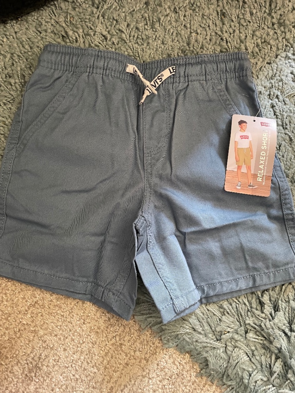 Little boys Levi’s shorts sz. 4 NWT 100% cotton